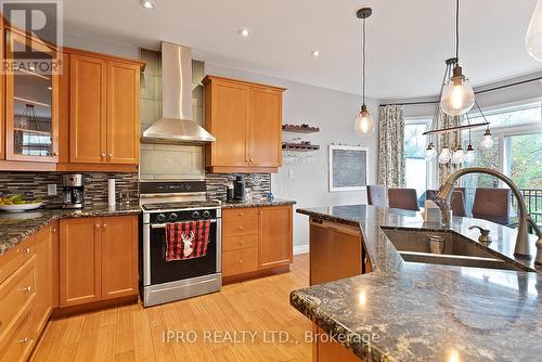 2227 Pheasant Lane, Oakville, ON - Indoor Photo Showing Kitchen With Double Sink