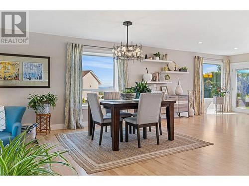 2663 Paula Road, West Kelowna, BC - Indoor Photo Showing Dining Room