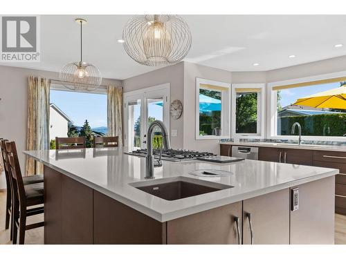 2663 Paula Road, West Kelowna, BC - Indoor Photo Showing Kitchen With Upgraded Kitchen