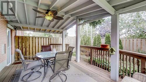 Lower - 718 Clarence Drive, Whitby, ON - Outdoor With Deck Patio Veranda With Exterior