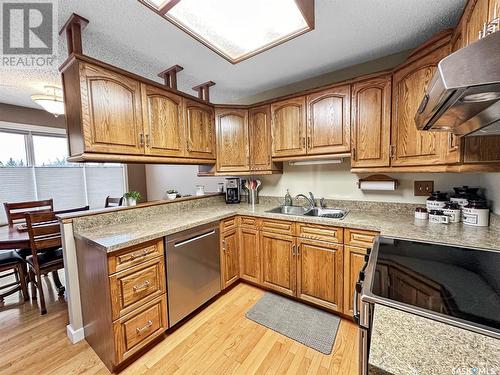 234 Burke Crescent, Swift Current, SK - Indoor Photo Showing Kitchen With Double Sink