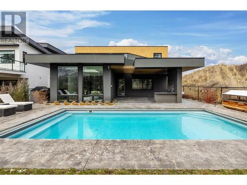 1297 Jack Smith Road, Kelowna, BC - Outdoor With In Ground Pool With Deck Patio Veranda