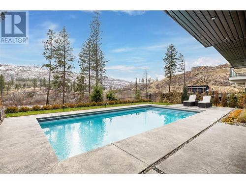 1297 Jack Smith Road, Kelowna, BC - Outdoor With In Ground Pool With Backyard