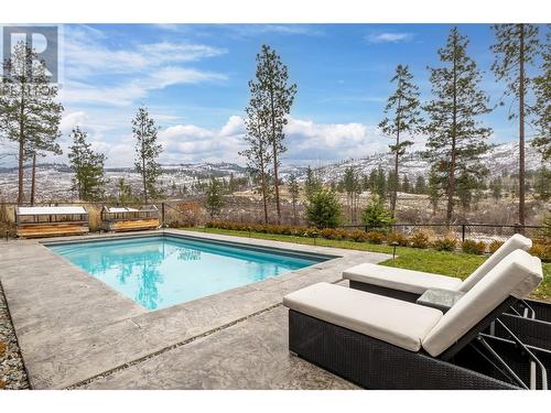 1297 Jack Smith Road, Kelowna, BC - Outdoor With In Ground Pool With Backyard