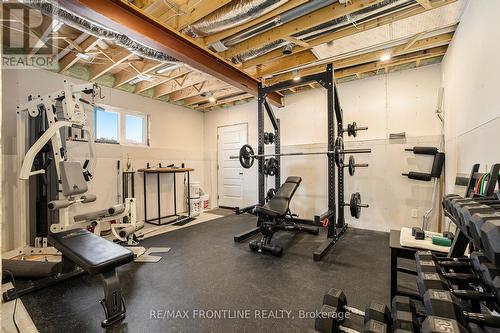 462 Althorpe Road E, Tay Valley, ON - Indoor Photo Showing Gym Room