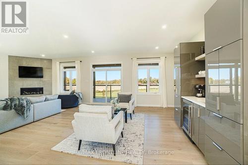 462 Althorpe Road E, Tay Valley, ON - Indoor Photo Showing Other Room With Fireplace