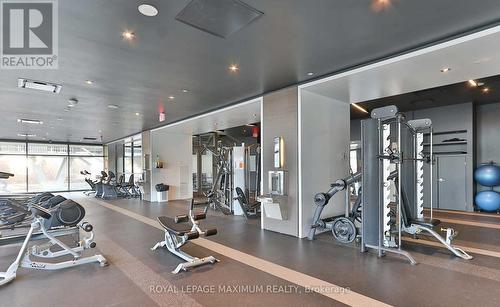 702 - 33 Shore Breeze Drive, Toronto, ON - Indoor Photo Showing Gym Room