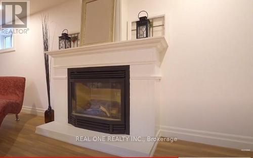 Bsmt - 25 Terrace Drive, Hamilton, ON - Indoor With Fireplace