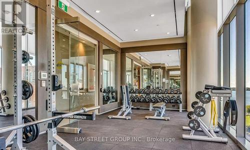 3607 - 16 Bonnycastle Street, Toronto, ON - Indoor Photo Showing Gym Room