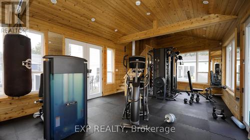 3125 Vandorf Side Road, Whitchurch-Stouffville, ON - Indoor Photo Showing Gym Room