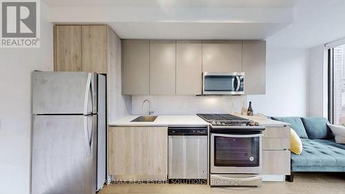 708 - 2A Church Street, Toronto, ON - Indoor Photo Showing Kitchen With Stainless Steel Kitchen