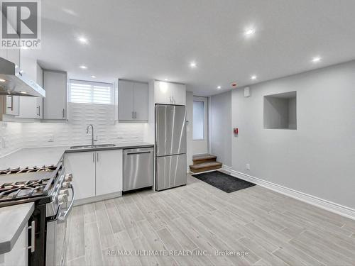 Apt #4 - 115 Wallace Avenue, Toronto, ON - Indoor Photo Showing Kitchen With Stainless Steel Kitchen With Upgraded Kitchen