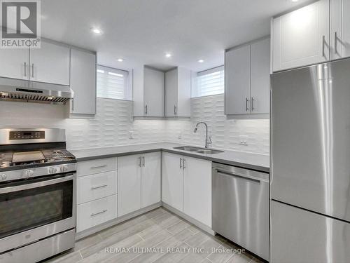 Apt #4 - 115 Wallace Avenue, Toronto, ON - Indoor Photo Showing Kitchen With Stainless Steel Kitchen With Double Sink With Upgraded Kitchen