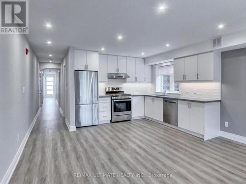 Apt #1 - 115 Wallace Avenue, Toronto, ON - Indoor Photo Showing Kitchen With Stainless Steel Kitchen With Upgraded Kitchen