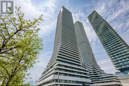 2304 - 20 Shore Breeze Drive, Toronto, ON - Outdoor With Balcony With Facade