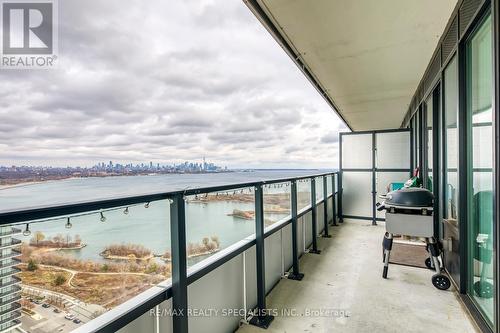 2304 - 20 Shore Breeze Drive, Toronto, ON - Outdoor With Body Of Water With Balcony With View With Exterior