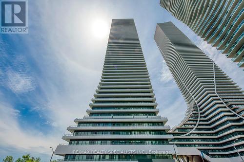 2304 - 20 Shore Breeze Drive, Toronto, ON - Outdoor With Balcony With Facade