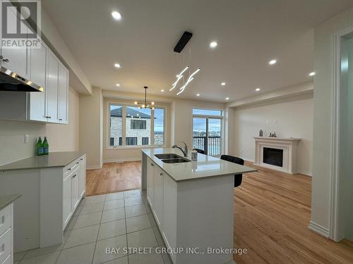 1013 Pisces Trail, Pickering, ON - Indoor Photo Showing Kitchen With Double Sink