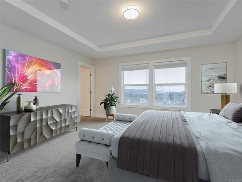 7022 Brailsford Pl, Sooke, BC - Indoor Photo Showing Bedroom