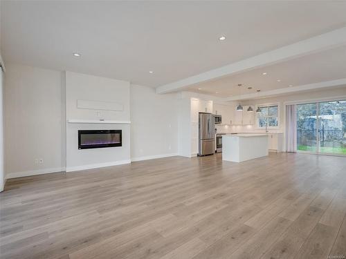 7022 Brailsford Pl, Sooke, BC - Indoor Photo Showing Living Room With Fireplace