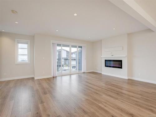 7022 Brailsford Pl, Sooke, BC - Indoor Photo Showing Living Room With Fireplace