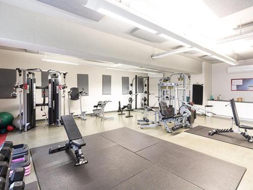 Salle d'exercice - 313-4239 Rue Jean-Talon O., Montréal (Côte-Des-Neiges/Notre-Dame-De-Grâce), QC - Indoor Photo Showing Gym Room