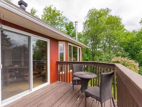 Terrasse - 153 Ch. Asa-Frary, Sutton, QC - Outdoor With Deck Patio Veranda With Exterior