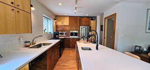 3560 Island Pond Road, Skookumchuck, BC - Indoor Photo Showing Kitchen