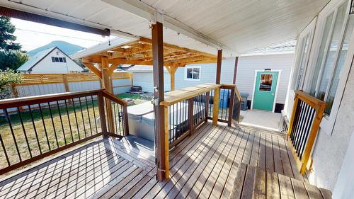 871 305Th Street, Kimberley, BC - Outdoor With Deck Patio Veranda With Exterior