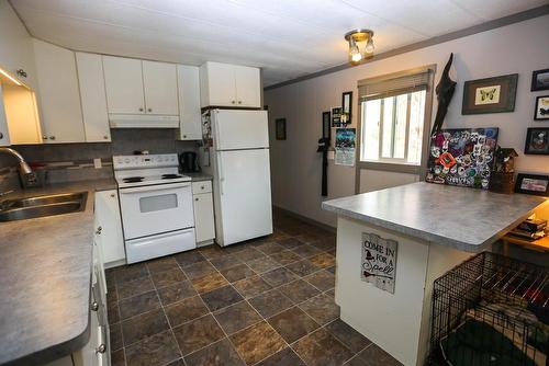 4598 Cedar Hill Road, Falkland, BC - Indoor Photo Showing Kitchen With Double Sink