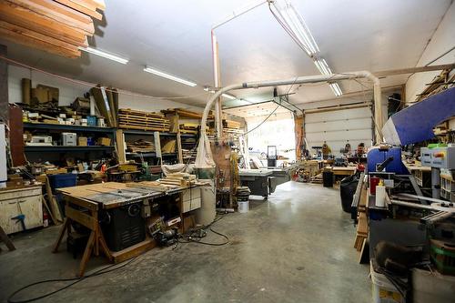 4598 Cedar Hill Road, Falkland, BC - Indoor With Storage