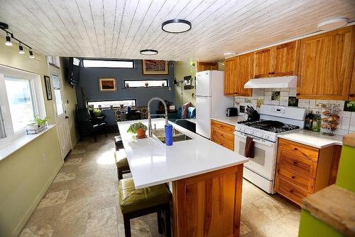 4598 Cedar Hill Road, Falkland, BC - Indoor Photo Showing Kitchen