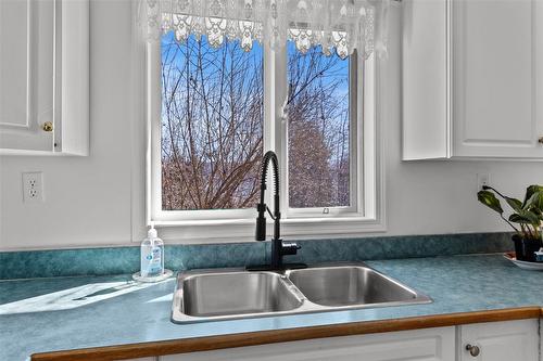 412 Sumac Road, Tappen, BC - Indoor Photo Showing Kitchen With Double Sink