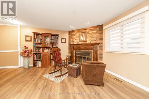 66 Acadian Heights, Brampton, ON - Indoor With Fireplace