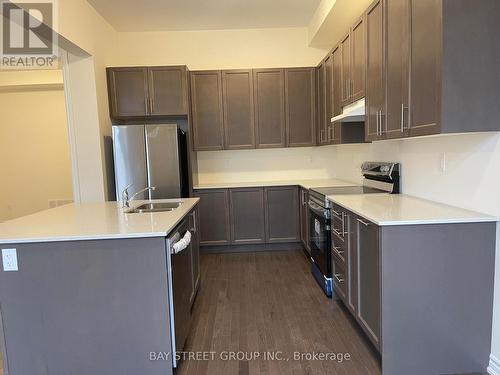 3173 Blazing Star Avenue, Pickering, ON - Indoor Photo Showing Kitchen With Stainless Steel Kitchen With Double Sink