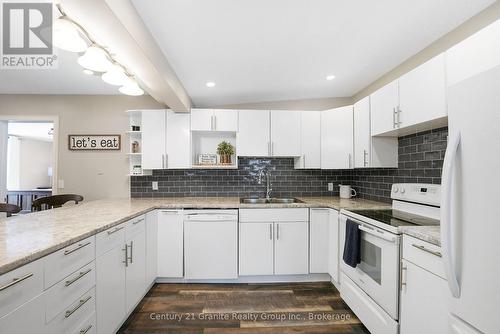 16 Mckay Street, Minden Hills, ON - Indoor Photo Showing Kitchen With Double Sink