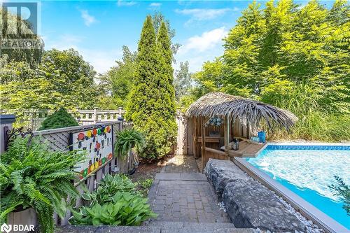 110 Pentland Road, Waterdown, ON - Outdoor With In Ground Pool