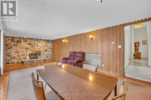 29 Lipstan Avenue, Ottawa, ON - Indoor Photo Showing Dining Room With Fireplace