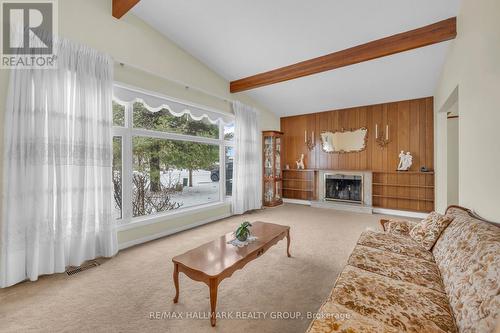 29 Lipstan Avenue, Ottawa, ON - Indoor Photo Showing Living Room With Fireplace