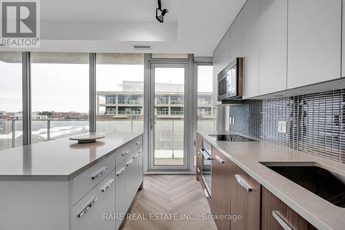 1002 - 111 Champagne Avenue, Ottawa, ON - Indoor Photo Showing Kitchen With Upgraded Kitchen