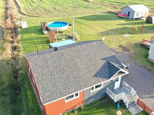 Photo aÃ©rienne - 190A 4E Rang, Mont-Carmel, QC - Outdoor With Above Ground Pool