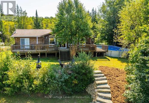 2825 Ib & O Rail Trail, Highlands East, ON - Outdoor With Deck Patio Veranda