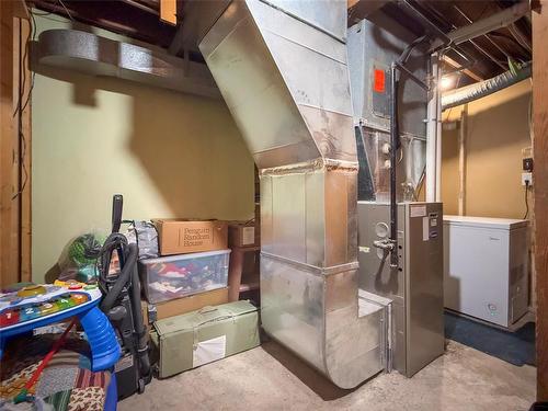 317 Dennis Street, Brandon, MB - Indoor Photo Showing Basement