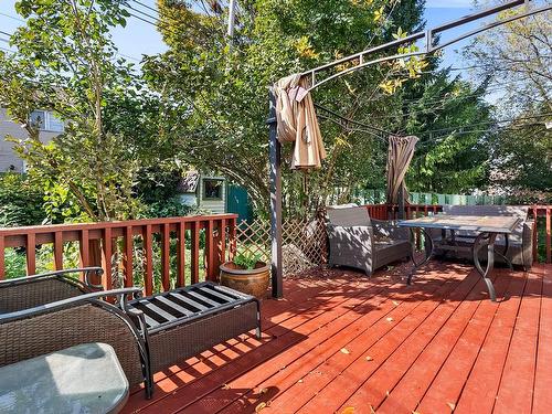 Cour - 233 Rue Autumn, Dollard-Des-Ormeaux, QC - Outdoor With Deck Patio Veranda