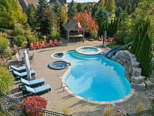 52 Grayfield Dr, Whitchurch-Stouffville, ON - Outdoor With In Ground Pool With Backyard