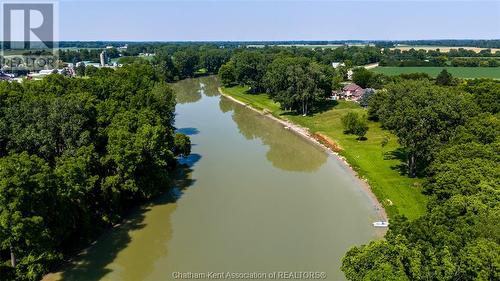 9525 River Line, Chatham, ON - Outdoor With Body Of Water With View