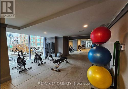 2308 - 188 Cumberland Street, Toronto, ON - Indoor Photo Showing Gym Room