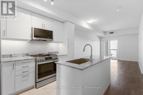 302 - 17 Spooner Crescent, Collingwood, ON - Indoor Photo Showing Kitchen With Upgraded Kitchen