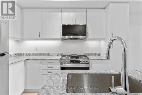 302 - 17 Spooner Crescent, Collingwood, ON - Indoor Photo Showing Kitchen With Upgraded Kitchen