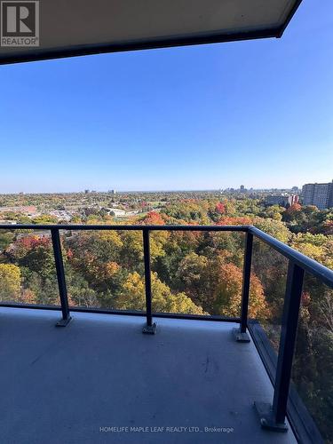 1201W - 202 Burnhamthorpe Road E, Mississauga, ON - Outdoor With Balcony With View